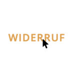 Widerrufbutton mit Maus