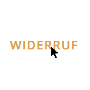 Widerrufbutton mit Maus